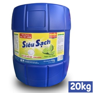 Nước rửa chén Lix siêu sạch hương chanh - can 20kg