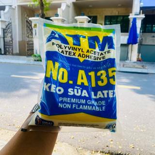 Keo Sữa ATM Latex No. A315 (1kg) Chuyên dùng dán giấy, dán sàn gỗ, dán simili và chống thấm