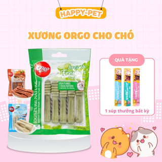Xương Gặm Orgo - Sạch Răng Thơm Miệng - Bổ Sung Canxi Cho Chó - Happy Pet