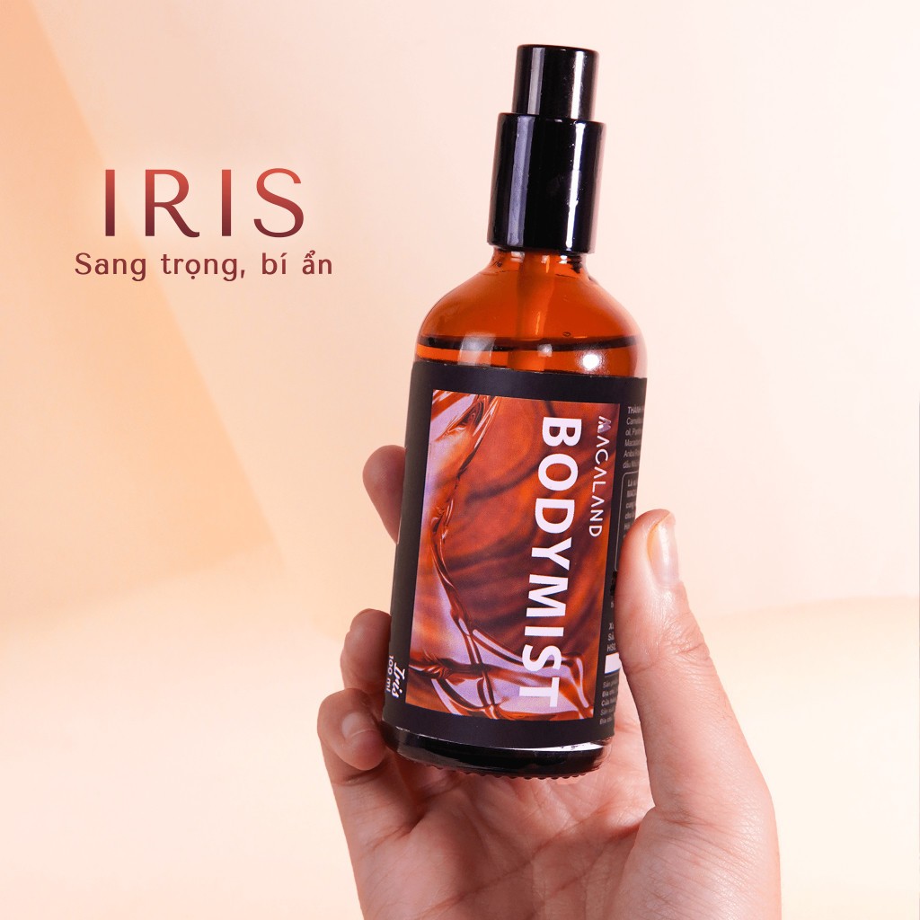 Body Mist xịt thơm toàn thân MACALAND hương thơm nước hoa kết hợp dưỡng ẩm da