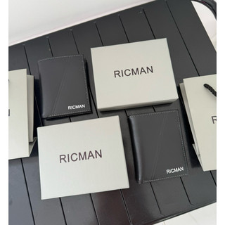 [Fullbox + Túi giấy] Ví Nam Dáng Đứng Da Bò Thật Cao Cấp RICMAN, Ví Bóp Nam Có Ngăn Khoá Kéo Tặng Bạn Trai Sang Trọng