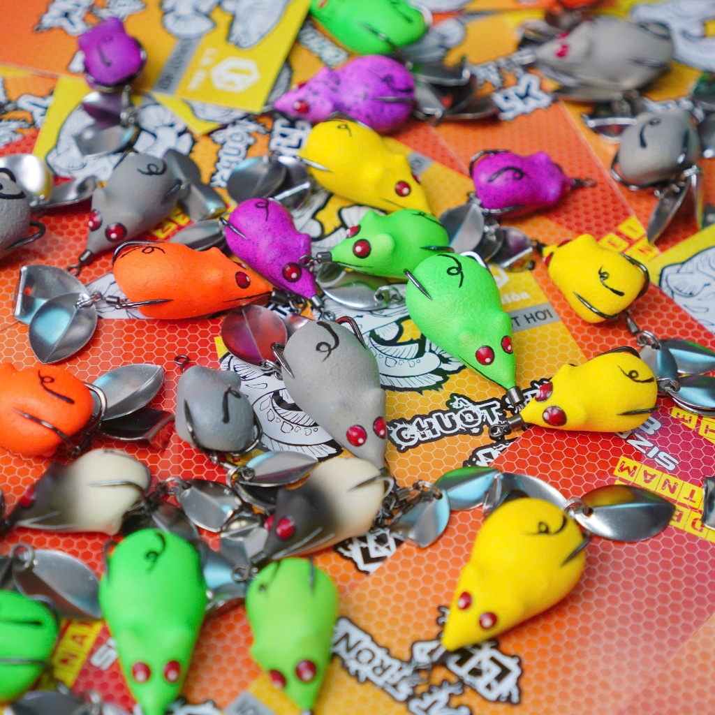 Chuột LK Hoà mồi câu chuộtr trơn lk , chuột trơn phiên bản mới nhất chuyên câu lure