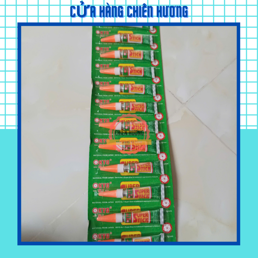 Sỉ 12 lọ Keo siêu dính Super Glue