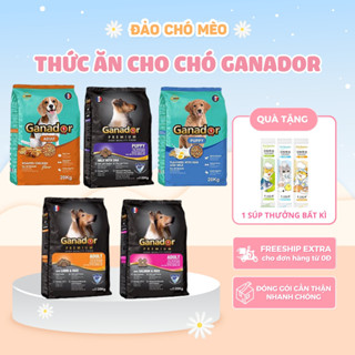 Thức ăn cho chó Gói 400gr Thức ăn cho chó Ganador - FIB's - adult - puppy