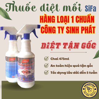  Chai xịt diệt mối mọt dầu diệt mối mọt thuốc diệt mối mọt - DIỆT TẬN GỐC  473ml  SIFA999 
