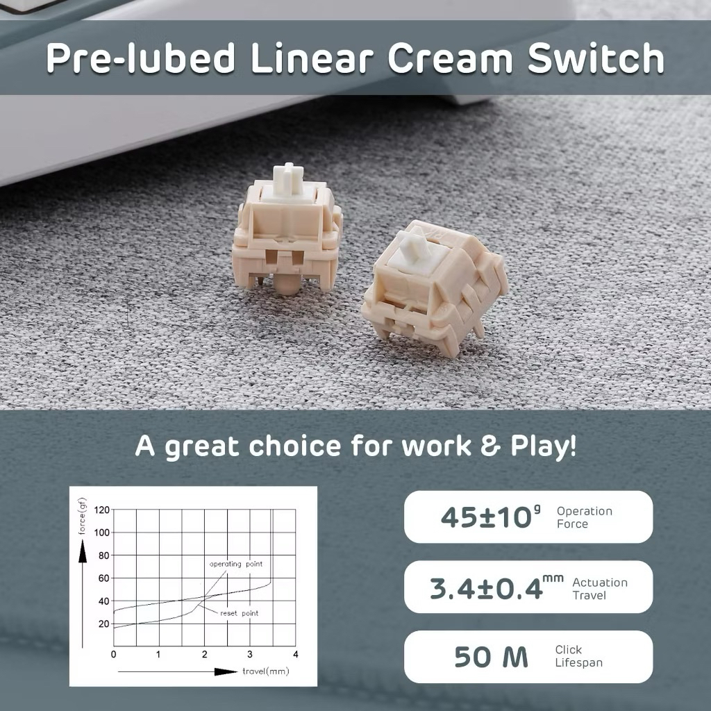 Bàn phím cơ RK R75 1 mode led RGB full foam Gasketmount | BigBuy360 - bigbuy360.vn