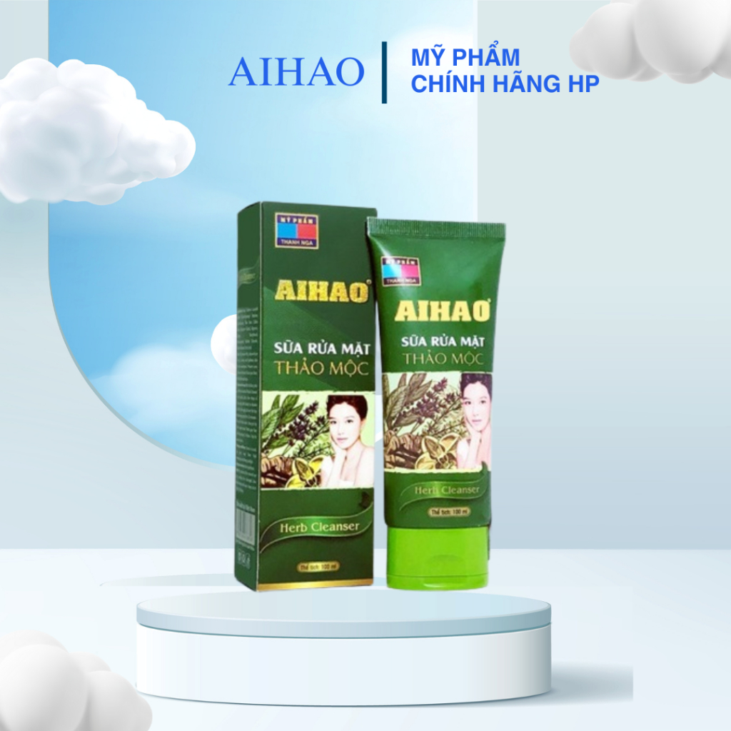 Sữa rửa mặt Aihao thảo mộc