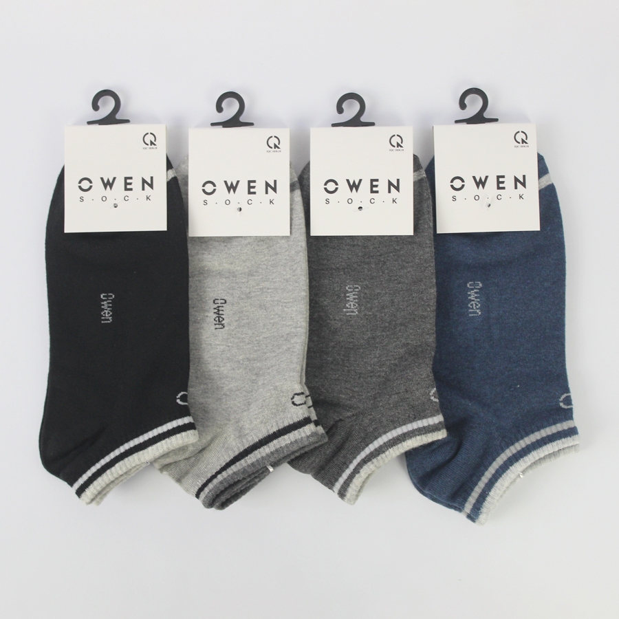  Combo 10 đôi tất nam cổ ngắn cao cấp OWEN -TIZANI 