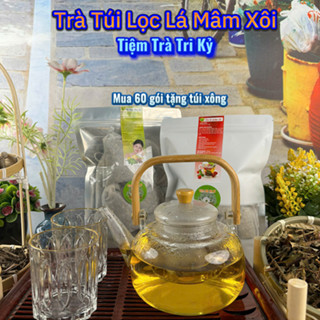  Trà túi lọc mâm xôi rừng tự nhiên - Tiệm Trà Tri Kỷ - Mua 60 gói tặng túi bột xông Nước trà chè tea 