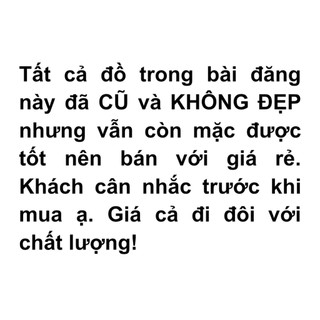 (ĐỒ CŨ) Đầm dài, ngắn tay lẻ size