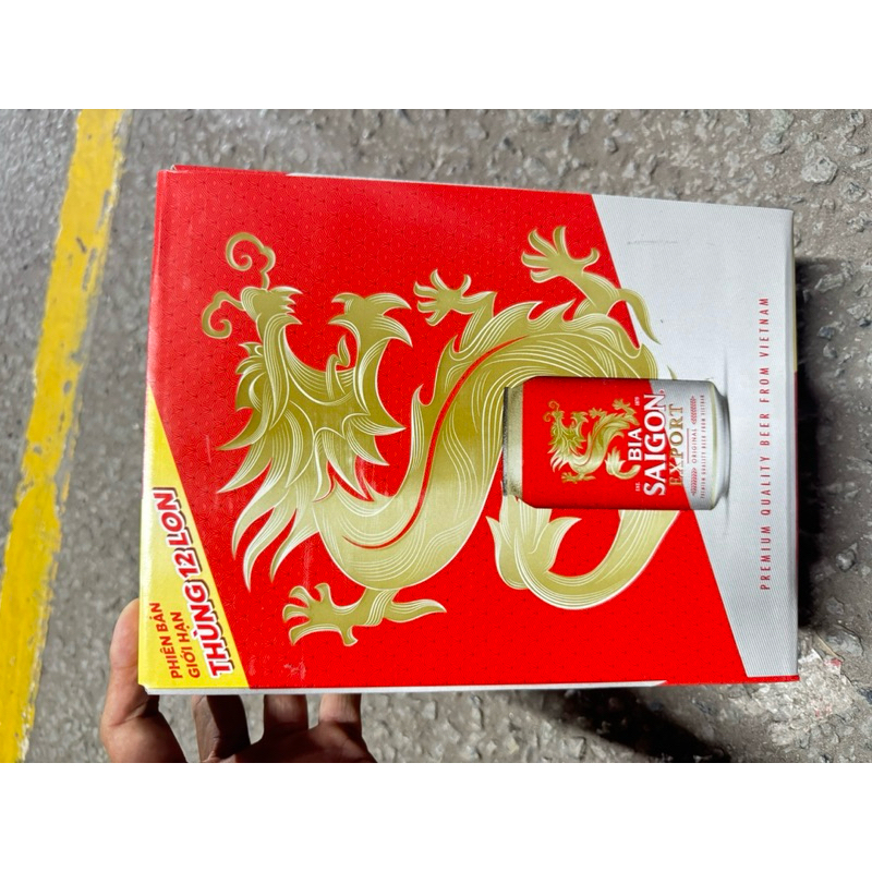 (Hoả tốc) Thùng 12 lon Saigon Export