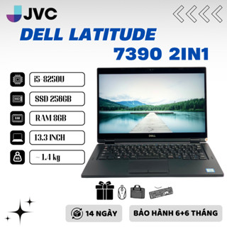 Laptop giá rẻ Dell Latitude 7390 2in1 Core i5-8250U RAM 8GB SSD 256GB 13.3" FHD Cảm ứng  Win 10Pro