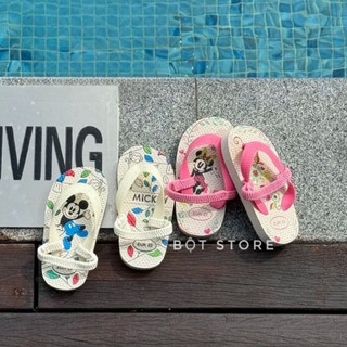  Dép kẹp xỏ ngón Hàn Quốc cho bé trai và bé gái siêu nhẹ 
