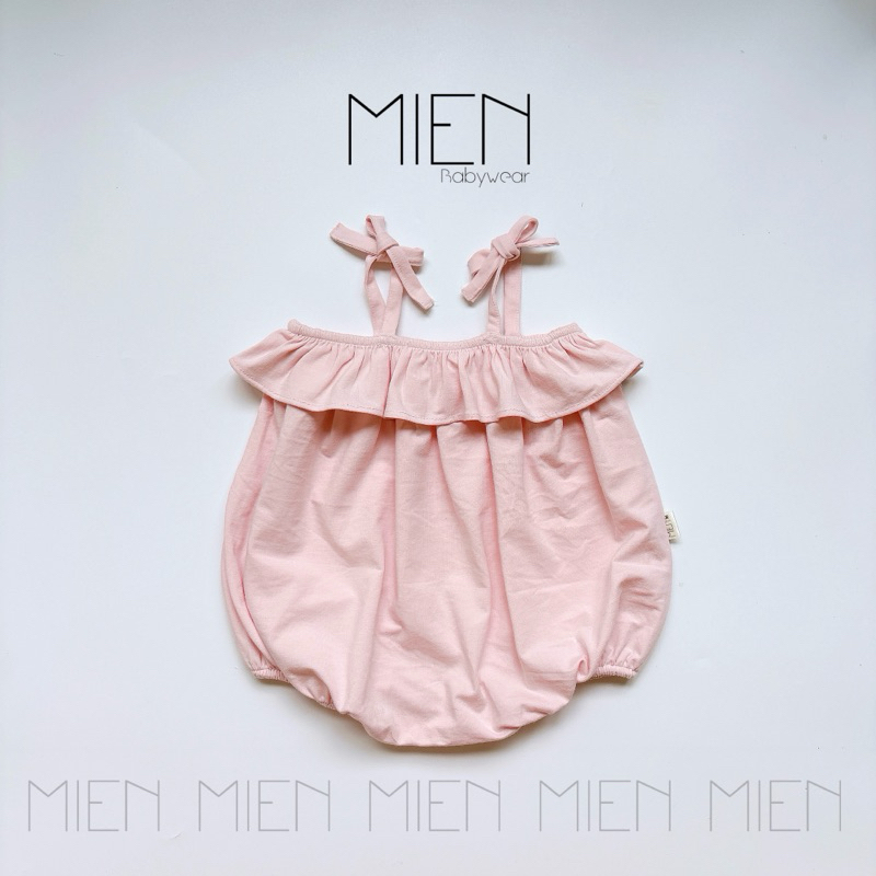 (E05) Bodysuit 2 dây babydoll cho bé gái MIEN