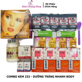 Combo kem Spa trắng nhanh Kim Chung