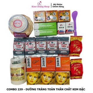 Combo kem Spa trắng nhanh Kim Chung