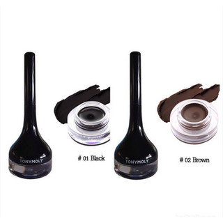  Kẻ mắt dạng gel Tonymoly Backstage Gel Eyeliner cao cấp chuyên dùng cho makeup 