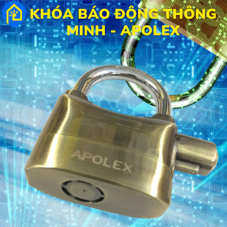 Ổ khóa Báo động, Chống trộm nhà cửa, ổ khoá cửa cao cấp Apolex, hàng loại 1 Chất lượng loại tốt bền