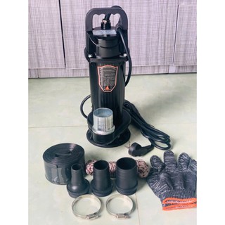   Cánh cắt rác  Máy bơm nước thả chìm 1100W 1.5HP| máy bơm tõm cắt rác dây đồng.Bảo hành 6 tháng 