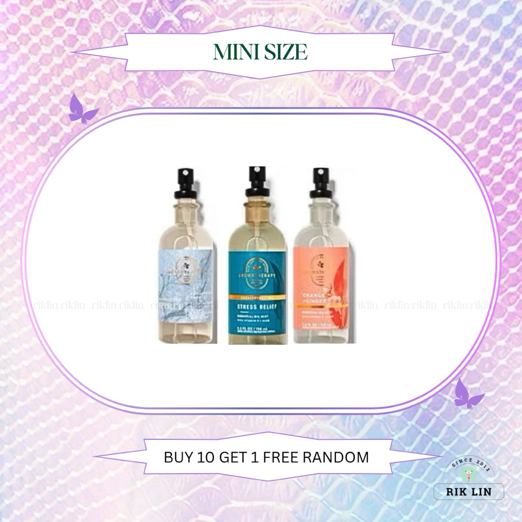 US_ EUCALYPTUS & SAGE | EUCALYPTUS TEA |ORANGE GINGER |JUNIPER SAGE _ Xịt Thơm Body -  Gối Oil Mist 