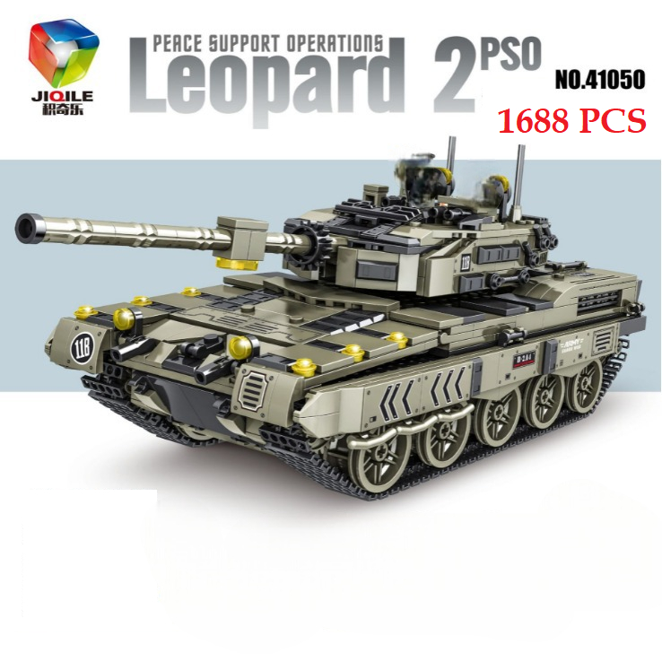 Mô hình lắp ráp xe Tank Leopard