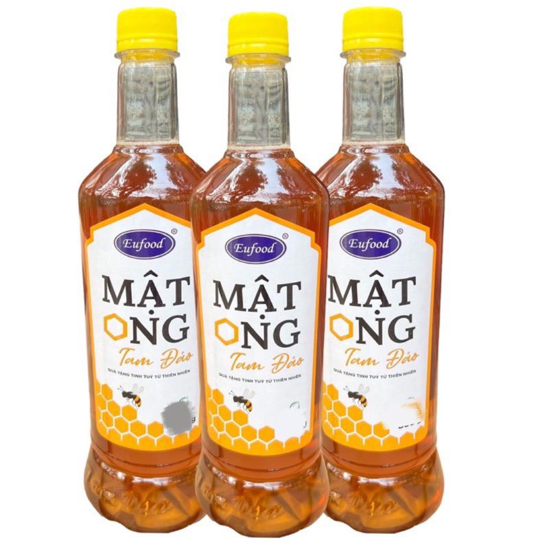MẬT ONG TAM ĐẢO EUFOOD CHAI 800G