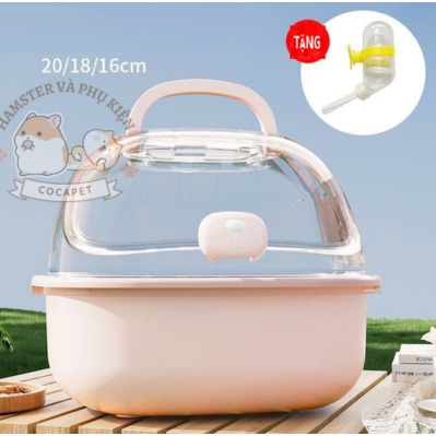 Lồng hamster, chuồng hamster xách tay chữ nhật