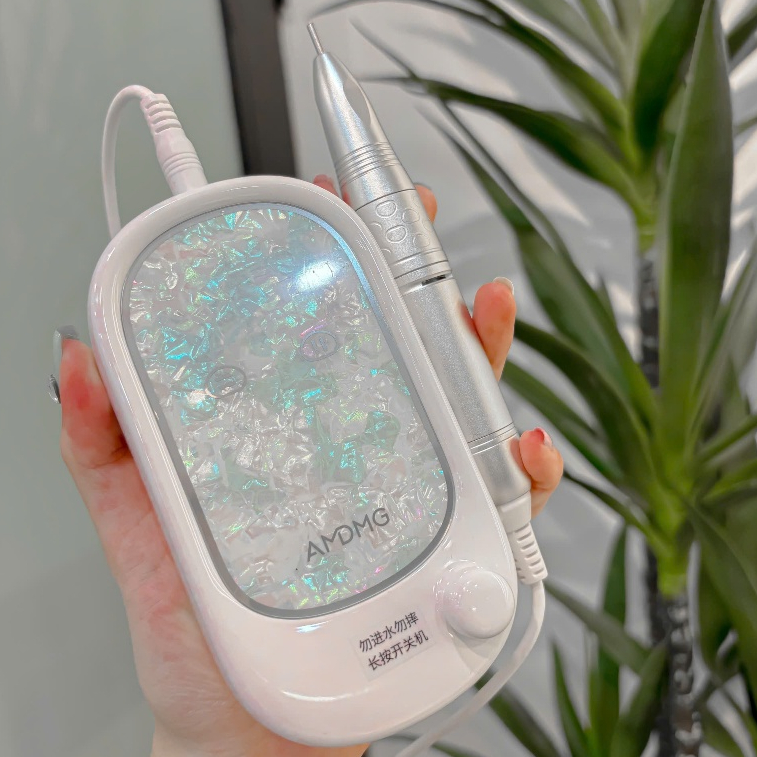 Máy mài móng tích điện AMDMG D370 Khảm xà cừ Chính hãng