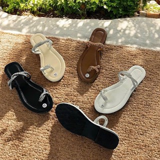   COMBO 2 ĐÔI 100K Dép Nữ đẹp Xỏ Ngón Đính Đá dép nữ Quai Mảnh đi biển thời trang hè 