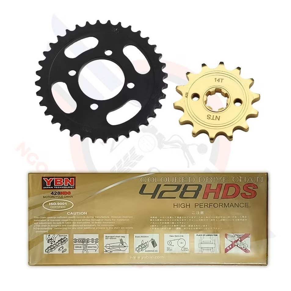 Nhông xích đĩa Nhông sên đĩa nhông sên dĩa GD110   NTS - ngocthanh_shop