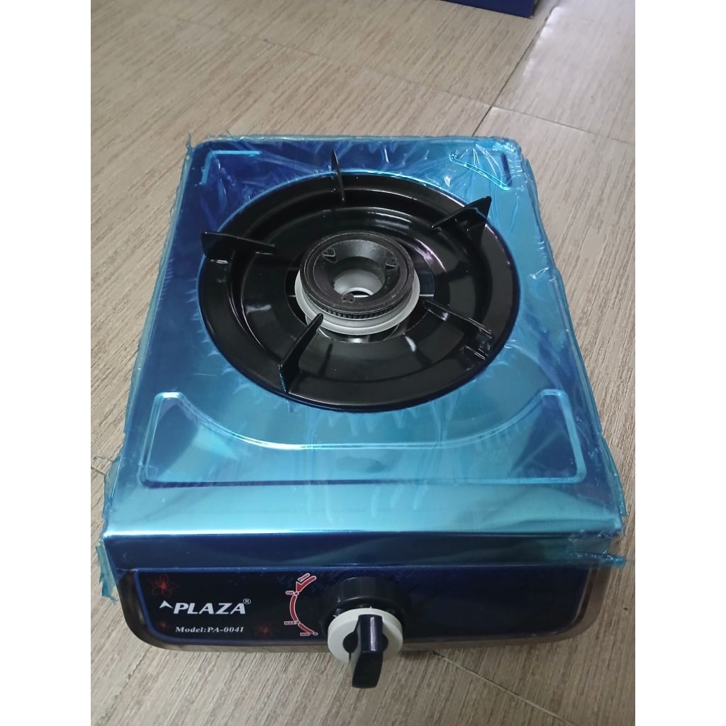 Bếp biogas đơn inox PLAZA ( đánh lửa manetto không cần mồi )