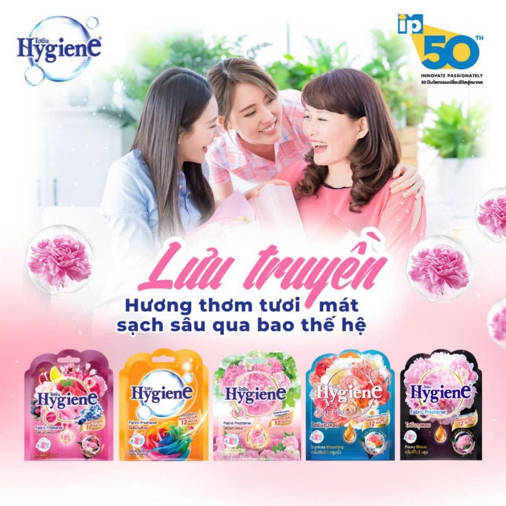 TÚI THƠM TREO TỦ QUẦN ÁO HYGIENE - TÚI THƠM PHÒNG CHUPA CHUPS