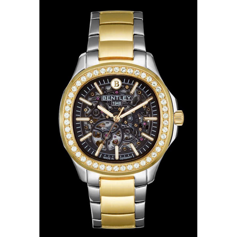 [Chính Hãng 100%] Đồng Hồ Nam Bentley BL1869 (1869) Máy Cơ (Automatic) Kính Sapphiare Siz 40 Dây Da 