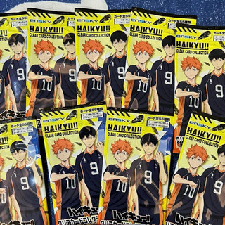 [Có sẵn][Pack 2 card] Haikyuu Pack nhân phẩm Clear Card Collection 1-3
