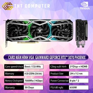 VGA - Card màn hình Gainward RTX 3070 Phoenix 8GB 256Bit 2nd