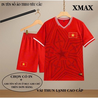   VN -ĐO2024  IN TÊN SỐ ÁO - Bộ quần áo bóng đá Viêt Nam màu đỏ siêu hot-  sỉ lẻ số lượng lớn giá tận gốc 