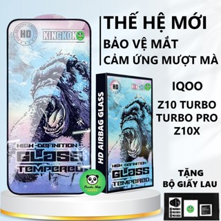 Kính cường lực Vivo IQoo Z10 Turbo/ Z10X/ Z10 Turbo Pro full màn, chống va đập, chống bám vân tay,bảo vệ màn hình