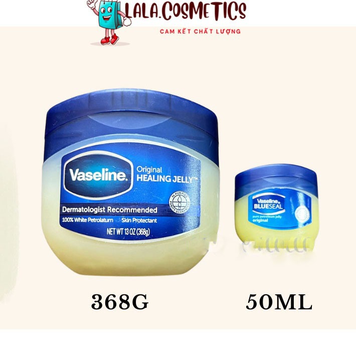  SÁP DƯỠNG ẨM VASELINE PURE PETROLEUM JELLY 50  368G   369g 