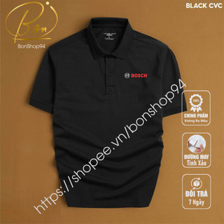  Áo Thun polo BOSCH - Vải thun Cá sấu CVC Cao Cấp Dày Mịn Thoáng Mát - Bền Màu - Chống nhăn - BONSHOP94 