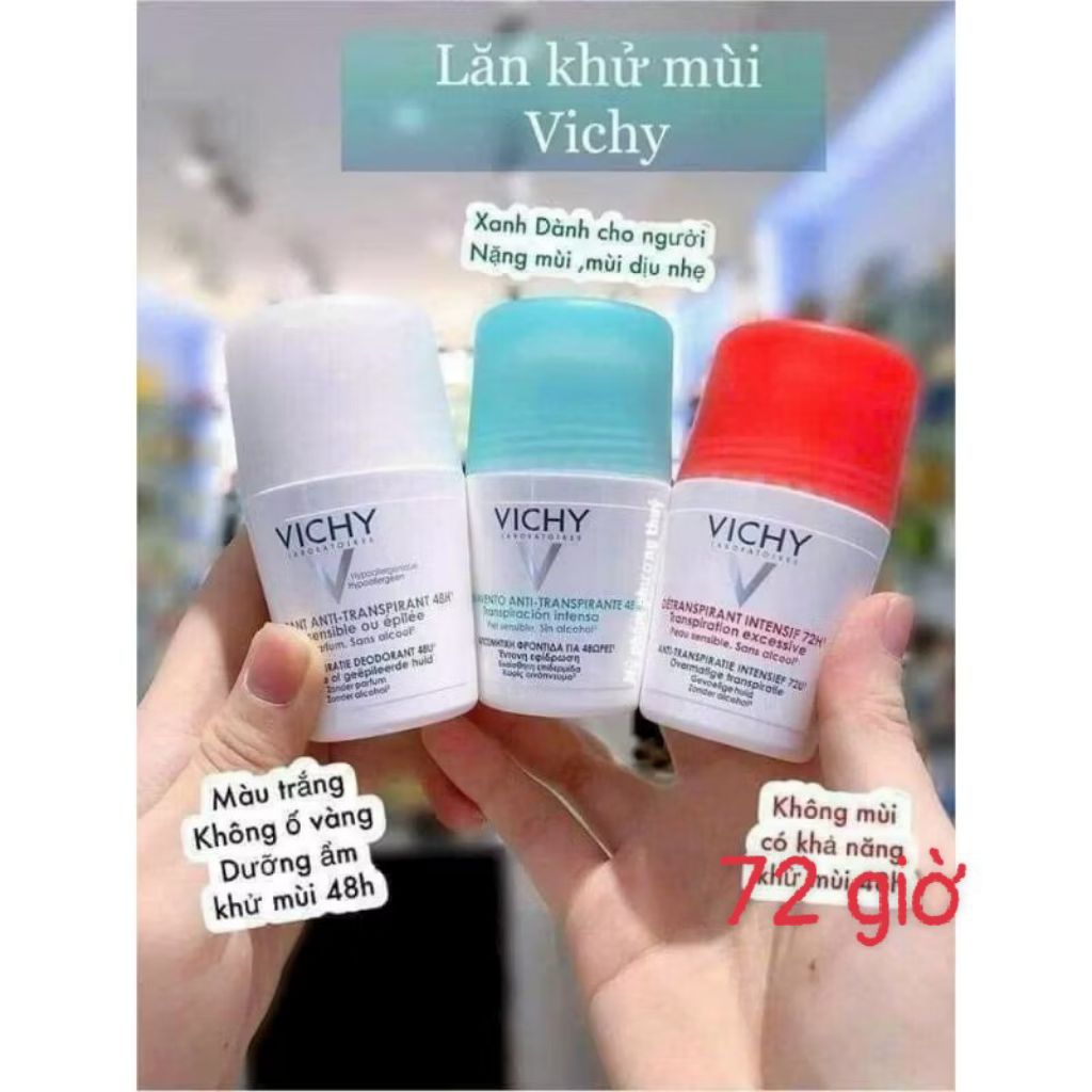 Lăn khử mùi Vichy 50 ml .