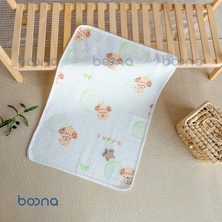 (Chính Hãng) Tấm Lót Chống Thấm Kháng Khuẩn Boona - Lót Thay Bỉm Cotton Oragnic Ovoan - Mềm Mại - Thoáng Mát 50*70cm