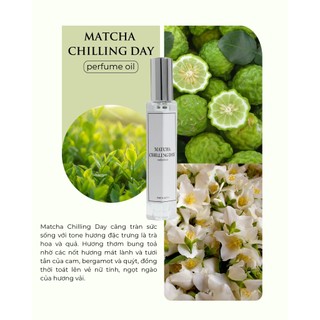 Tinh dầu thơm unisex CODEDECO Matcha Chilling Day 10ml dạng xịt