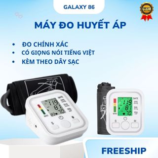 [Có Giọng Nói Tiếng Việt] Máy Đo Huyết Áp Nhịp Tim Điện Tử Bắp Tay Tự Động Phiên Bản Cao Cấp Chuẩn Xác