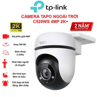 Camera wifi tp-link tapo c530ws - c520ws - c510w - tc40, xoay 360, camera ngoài trời,có màu ban đêm
