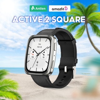 Đồng hồ thông minh Amazfit Active 2 Square Màn kính Sapphire AMOLED Hơn 160 chế độ tập luyện HYROX 