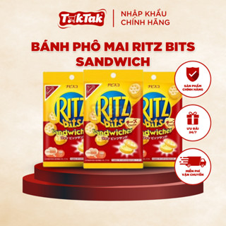 BÁNH QUY RITZ CRACKERS KẸP KEM PHÔ MAI 51GRAM NHẬT BẢN