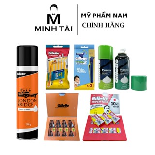 Bọt cạo râu Gillette , lưỡi lam cạo râu Gillette , Dao cạo râu , Lưỡi lam Gillette Londan bridge