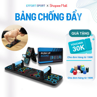 Bảng chống đẩy bộ dụng cụ hít đất đa năng tập vai ngực lưng tay EFFORT SPORT