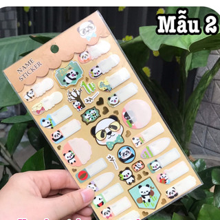 Sticker name - Nhãn tên (01 tấm)