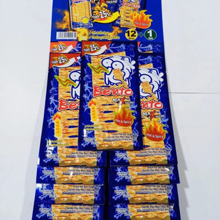 SỈ: 1 vỉ 13 Gói Mực Siêu Cay Bento Thái Lan (Gói 4gr)